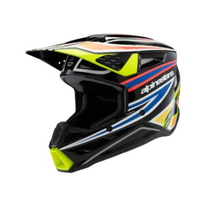 ALPINESTARS HELMET YTH SM3 WURX BLK/YL/B Y