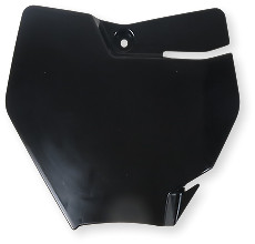 UFO Fornummerplade Sort KTM