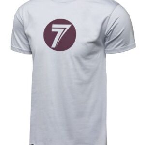 Seven Dot Tee, White