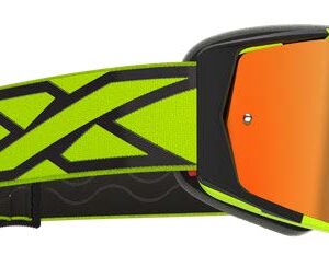 EKS Lucid Caliber Goggle, Gold Mirror Lens