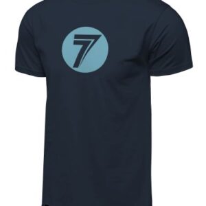 Seven Dot Tee, Navy