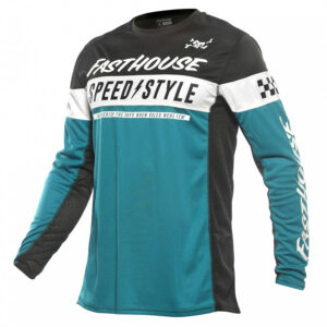 FASTHOUSE, GRINDHOUSE AKIN JERSEY, ADULT, BLACK BLUE