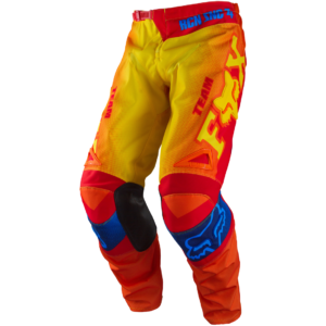Bukser Fox 180 Imperial rød/gul 28