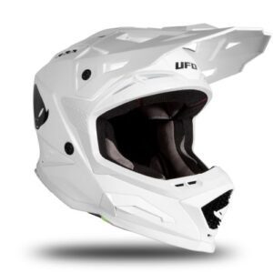 UFO Echus Glossy Hvid Hjelm