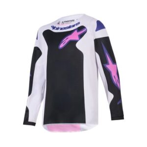 Alpinestars Trøje Børn Sort/Grå/Lilla