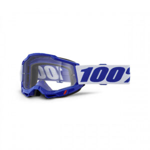 100%, ACCURI 2 GOGGLE BLUE - KLART LINSE, VOKSEN