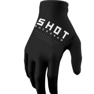 Shot handsker Raw sort