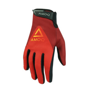 AMOQ Ascent V2 handske Dk Rød-Rød