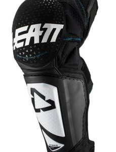Leatt Knæbeskytter 3DF Hybrid EXT Wht/Blk