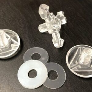 6D ATR Visor Screw Set - 45 mm / Clear