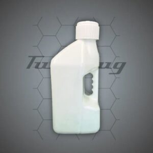 Tuff Jug Can 10L White w/ White Standard Cap