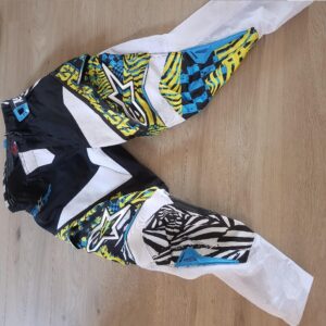 ALPHINESTAR pant Yellow Cyan Black