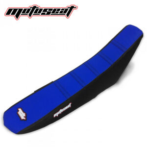 MOTO SEAT, RIBBED SEAT COVER, BLUE BLACK YZ250F