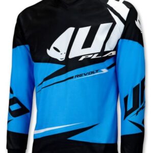 UFO Revolt Jersey Blå-Sort-Hvid Kids