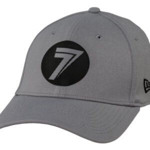 Seven Dot Stretch Hat, Gray/Black