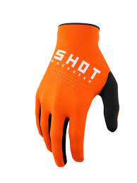 Shot handske Kids Raw Orange
