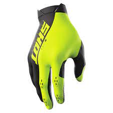 Shot handske Lite Neon gul