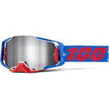100%, ARMEGA GOGGLE IRONCAD - SPEJL SØLVLENSE, VOKSEN