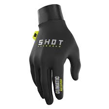 Shot handske Climatic 3.0 Sort/Neon Gul