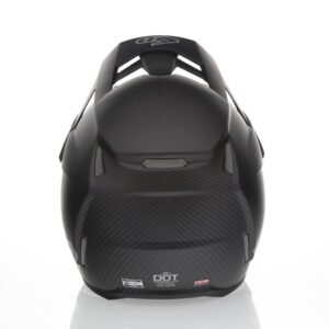 6D ATR-3 Solid Helmet FIM, Matte Black