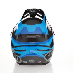 6D ATR-3 Rival Helmet FIM, Gloss Cyan