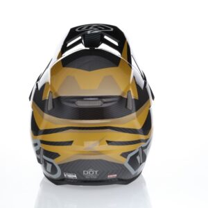 6D ATR-3 Rival Helmet FIM, Gloss Gold