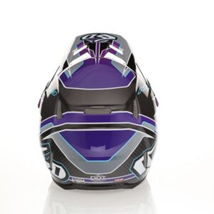 6D ATR-3 Reflex Helmet FIM, Purple
