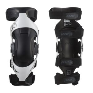 Pod K4 2.0 Knee Braces, White