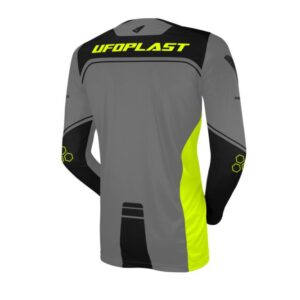 UFO Ares Youth Jersey, Grey/Yellow