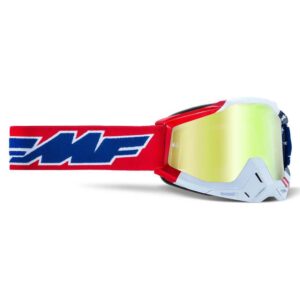 FMF POWERBOMB Goggle US of A -  guld linse