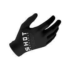 Shot handsker Raw sort