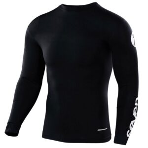 SEVEN ZERO STAPLE COMPRESSION JERSEY - SORT