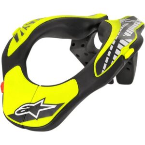Alpinestars Necksupport Youth Black/Yellow one size
