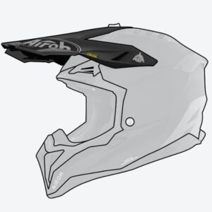 Airoh Aviator 3-skærm, mat carbon