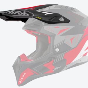 Airoh Aviator 3-skærm Spin Rød Mat