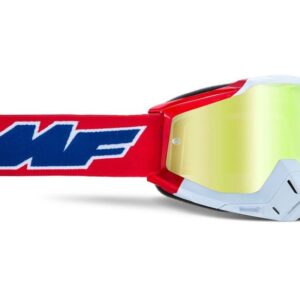 FMF POWERBOMB-crossbrille US of A – True Gold-linse