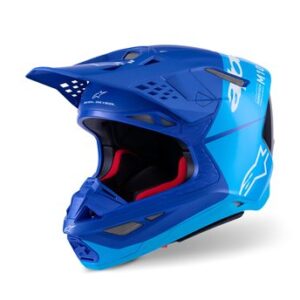 Alpinestars Helmet S-M10 Flood Met Blue/Blue/Carbon