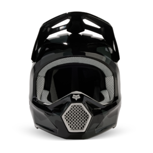 Alternative view of FOX YTH V1 BNKR HELMET [BLK CAM]