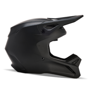 FOX YTH V1 MATTE BLACK HELMET [MT BLK]
