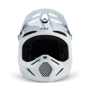 Alternative view of FOX YTH V3 SOLID HELMET [MT WHT]