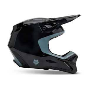 FOX YTH V1 TAUNT HELMET [BLK]