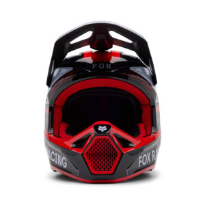 Alternative view of FOX YTH V1 RACE SPEC HELMET [FLO RED]