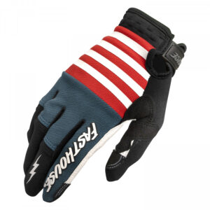 FASTHOUSE, GLOVES, SPEED STYLE OMEGA, ADULT, RED BLUE