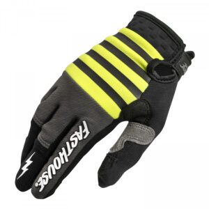 FASTHOUSE, GLOVES, SPEED STYLE OMEGA, ADULT, NEON BLACK YELLOW