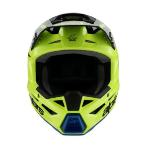 Alternative view of Alpinestars Helmet SM3 Youth Radium Yellow Fluo/Black/Blue