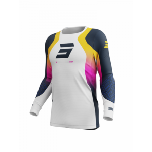 SHOT, JERSEY AEROLITE ULTRA, ADULT, ORANGE BLUE PINK