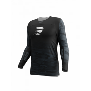 SHOT, JERSEY CONTACT TACTIC, ADULT,SILVER BLACK