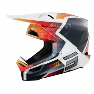 SHOT, HELMET FURIOUS PHASER BLUE RED PEARLY, KID