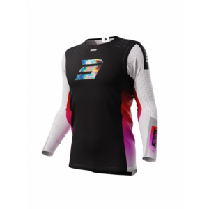 SHOT, JERSEY AEROLITE HONOR HOLOGRAPHIC, ADULT, PURPLE BLACK PINK