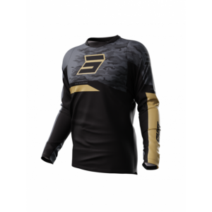 SHOT, JERSEY DEVO MATRIX, ADULT, BLACK GOLD